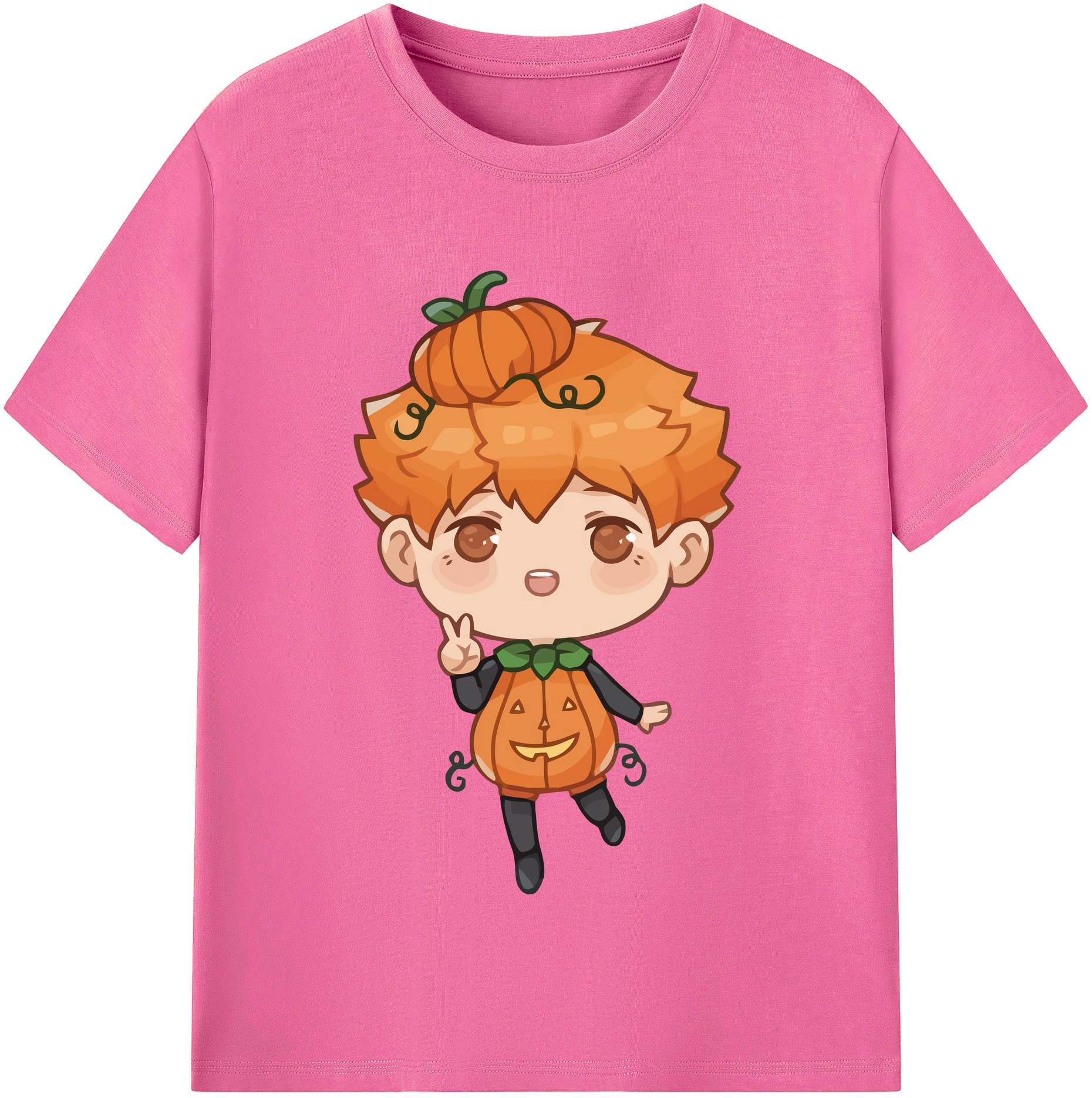 （画像用） ハイキュー!! Haikyu!! レディースカジュアルプリントTシャツ（綿100％）